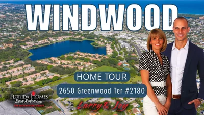 Windwood Property Tour with Larry Mastropieri | 2650 Greenwood Ter G218, Boca Raton